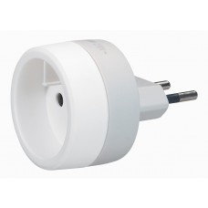 Adaptateur anciennes prises - brancht broches Ø4,8 mm sur prise 2P Ø4 mm