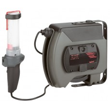 Baladeuse fluo raccordée - avec enrouleur à rappel auto - 230 V~