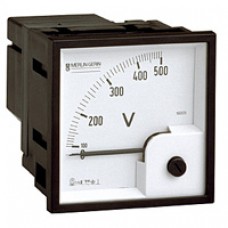 Volmètre analogique VLT-72 x 72 mm-0 à 500 V