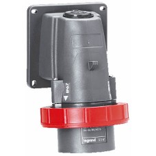 Socle connecteur Hypra - IP66/67-55 - 16 A - 380/415 V~ - 3P+N+T - plast