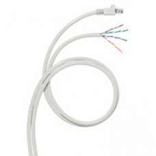 Cordon RJ 45/dégainé - Cat.5e - pour boîte de distribution zone - F/UTP - L.20 m