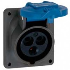 Socle tableau Hypra - IP44 - 16 A - 200/250 V~ - 2P+T - plast
