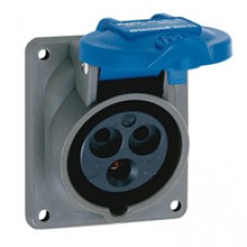Socle tableau Hypra - IP44 - 16 A - 200/250 V~ - 3P+T - plast