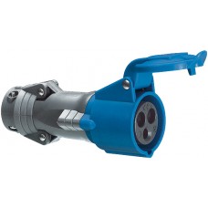 Prise mobile Hypra - IP44 - 16 A - 200/250 V~ - 2P+T - plast