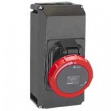 Boîtier réversible Hypra passage - IP44/66/67-55 - 16 A - 2P+T - plast