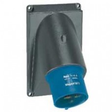 Socle connecteur Hypra - IP44 - 16 A - 200/250 V~ - 2P+T - plast