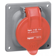 Socle tableau plastique Hypra - IP44 - 32 A - 380/415 V~ - 3P+N+T