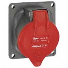 Socle tableau Hypra - IP44 - 16 A - 380/415 V~ - 3P+N+T - plast