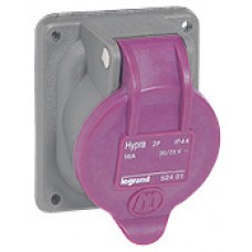 Socle tableau Hypra - IP44 - TBT 16 A - 20/25 V~ - 2P - plast