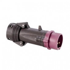 Fiche droite Hypra - IP44 - TBT 16 A - 20/25 V~ - 2P - plast