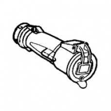 Prise mobile Hypra - IP44 - TBT 16 A - 20/25 V~ - 2P - caoutchouc