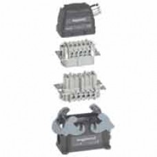 Kit connect multipôles Hypra - 16 A - 500 V - 6P+T - saillie sortie latérale