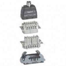 Kit connect multipôles Hypra - 16 A - 500 V - 10P+T - encastré sortie verticale
