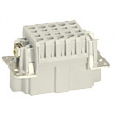 Kit connect multipôles Hypra - 16 A - 500 V - 10P+T - encastré bornes auto