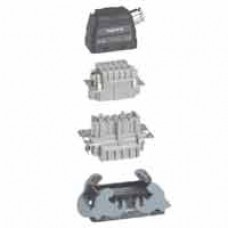 Kit connect multipôles Hypra - 16 A - 500 V - 6P+T - encastré bornes auto