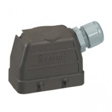 Connect multipôles Hypra - 16 A - 500 V - 24P+T - capot mâle sortie latérale