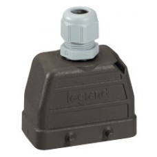 Connect multipôles Hypra - 16 A - 500 V - 10P+T - capot mâle sortie verticale