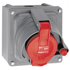 Socle tableau Prisinter Hypra - IP44/55 - 32 A - 380/415 V~ - 3P+N+T - plast