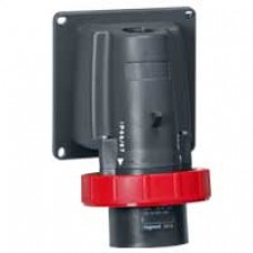 Socle de connecteur Hypra - IP66/67-55 - 32A-440V~ -conteneur frigo- 3P+T -plast