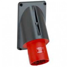 Socle connecteur Hypra - IP44 - 63 A - 380/415 V~ - 3P+N+T - plast