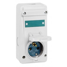 Combiné avec coupe circuit ML - IP44 - 16 A - 200/250 V~ - 2P+T - plast