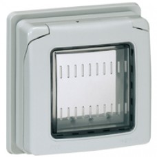 Adaptateur pour coffrets mobiles P17 - IP 55 - pour mécanismes Mosaic 2 mod