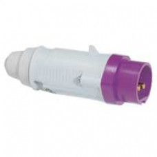Fiche droite P17 - IP44 - 32 A - 20/25 V~ - 2P - plast