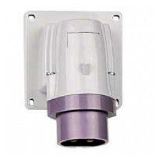 Socle de connecteur P17 - IP44 - 16 A - 20/25 V~ - 2P - plast