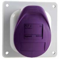Socle de tableau à entraxe unifié P17 - IP44 - 32 A - 20/25 V~ - 2P - plast