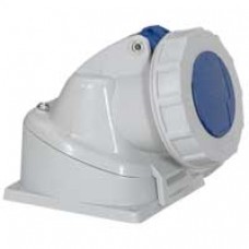 Socle saillie P17 - IP66/67 - 16 A - 200/250 V~ - 2P+T - plast