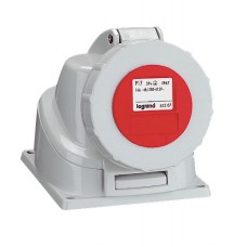 Socle saillie P17 - IP66/67 - 16 A - 380/415 V~ - 3P+T - plast