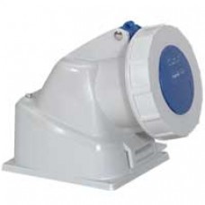 Socle saillie P17 - IP66/67 - 32 A - 200/250 V~ - 2P+T - plast