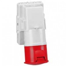 Socle saillie P17 - IP44 - 16 A - 380/415 V~ - 3P+T - plast
