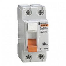 Interrupteur différentiel ID' clic-2P-40A-classeAC 30mA