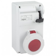 Coffret monoprise P17 - IP55 - 16 A - 380/415 V~ - 50/60 Hz - 3P+T