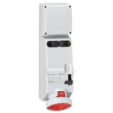 Coffret monoprise P17 - IP66 - 63 A - 380/415 V~ - 50/60 Hz - 3P+T