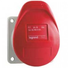 Socle de tableau encombr réduit P17 - IP44 - 16 A - 380/415 V~ - 3P+T - plast