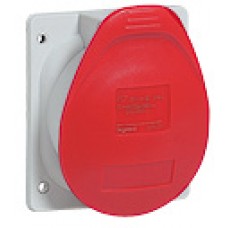 Socle de tableau à entraxe unifié P17 - IP44 - 32A - 380/415 V~ - 3P+N+T - plast