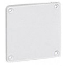 Embase P17 - recevant plastron 220x125 - rail 5 modules - 2 socles 16 A
