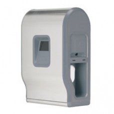 Borne Green'up mono 3,7 kVA -inox- Port IP ident RFID- 2 véhicules - fix. murale