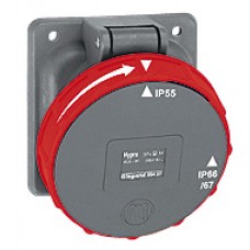 Socle de tableau Hypra -IP66/67-55 - 63A - 380/415 V~ - 3P+T