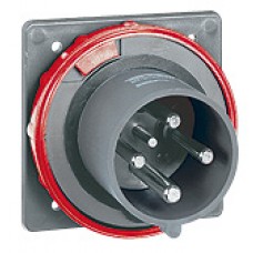 Socle de connecteur tableau droit Hypra -IP66/67-55 - 63A - 380/415 V~ - 3P+T
