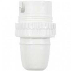 Douille raccord fileté B 22 - 4A/100W - 250 V~ - double bague isolante