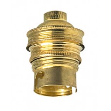 Douille raccord fileté B 22 - 4A/150W - 250 V~ - double bague métal