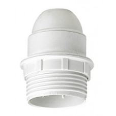 Douille raccord fileté Ø10 mm E27 - 4A/100W - simple bague - à vis
