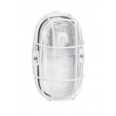 Hublot étanche - IP55/IK04 - ovale - 75 W incandescent - B22 - différentiel incolore