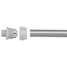 Raccord mâle droit pour conduit flexible rta PVC Ø int 15,5 - ISO 20