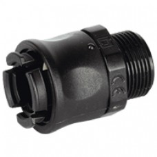 Raccord mâle droit pour conduit flexible rta polyamide SFP Ø int 42 - ISO 50