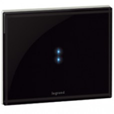 Plaque tactile Céliane Radio/Zigbee - pour réf. 672 31/33/35 - Graphite