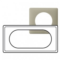 Plaque Céliane - Poudré - 4/5 modules - Argile
